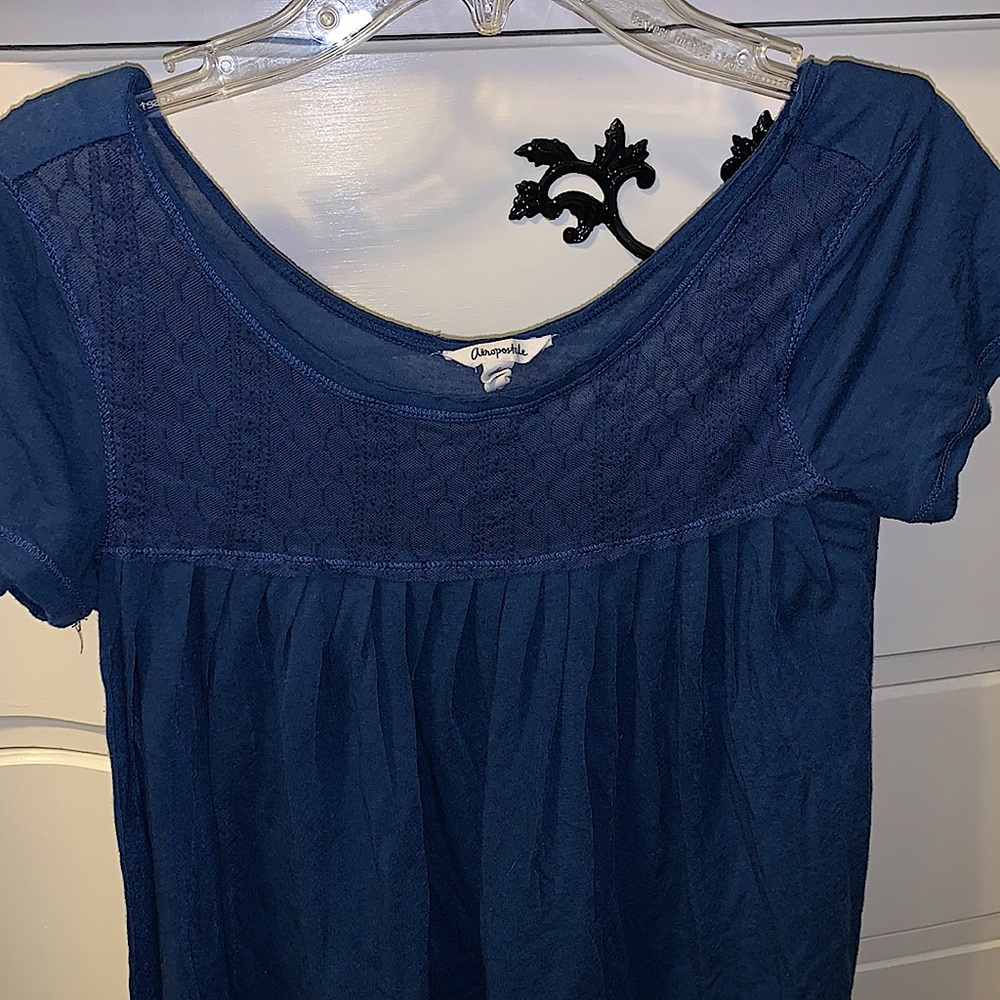 Aeropostale blue top